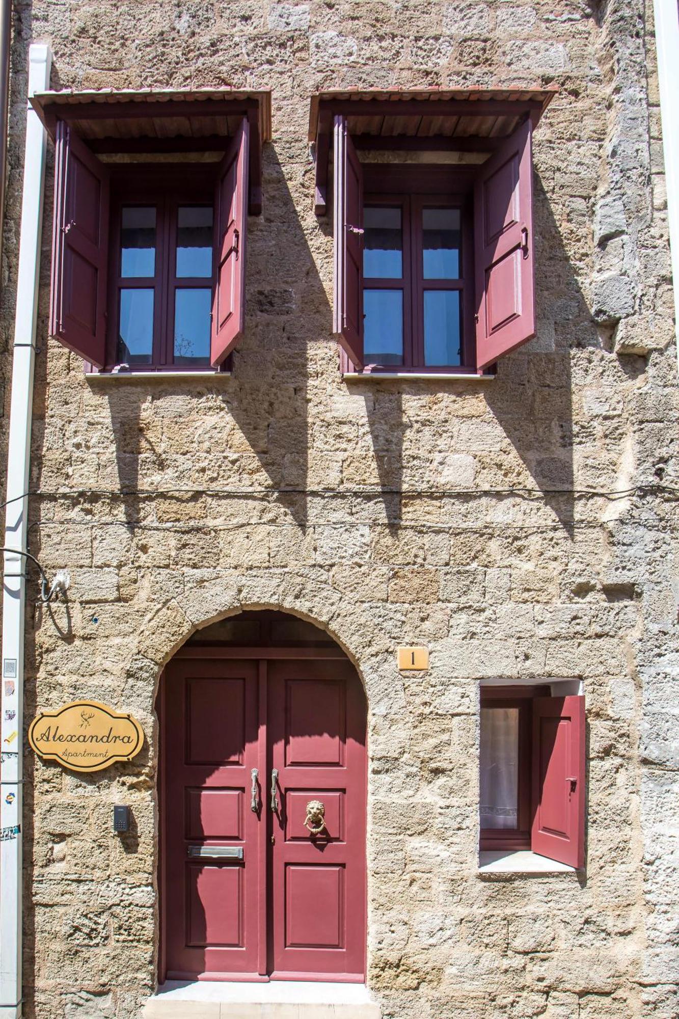 Villa Alexandras Stone House Rhodes City Exterior foto