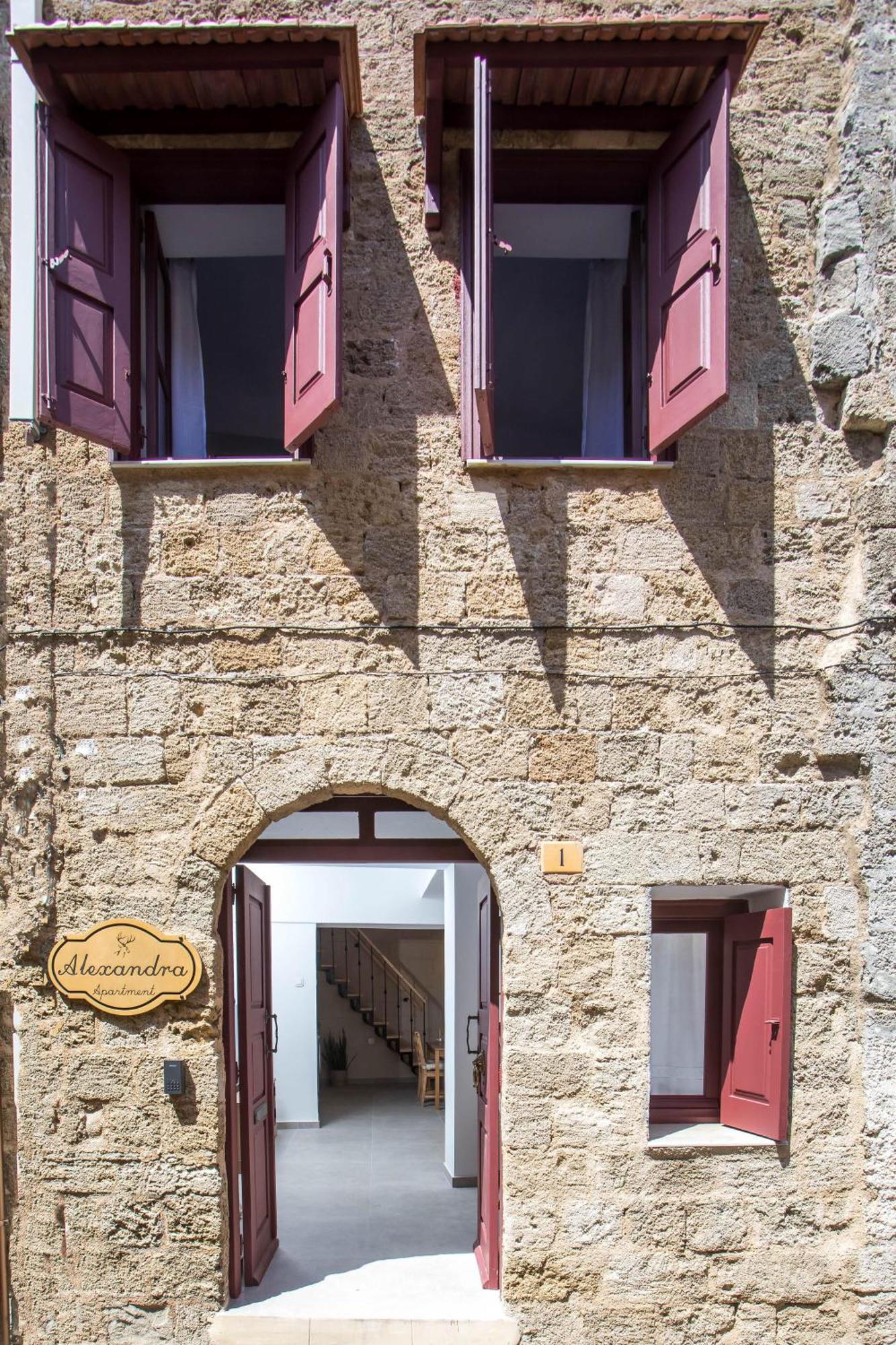 Villa Alexandras Stone House Rhodes City Exterior foto